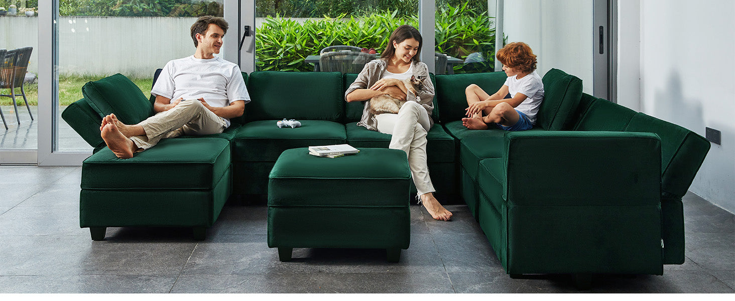 Chic & Spooky: Belffin Modular Sofas for a Cozy Home