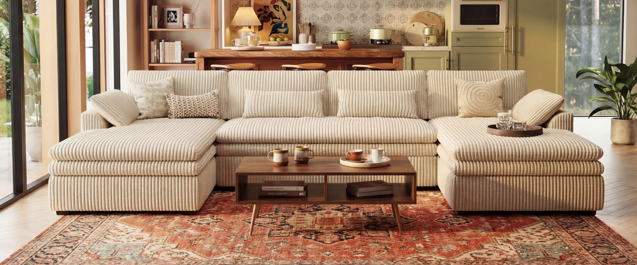 The 2026 Interior Design Trend: The Resurgence of Corduroy Couches – Belffin