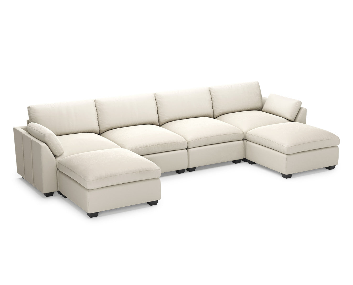 Uteeran Oversized 4 Seats Sofa