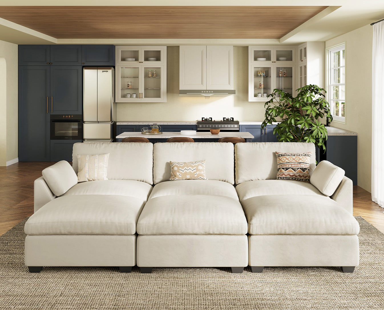 Aluvia 6 Seats Sleeper Sofa