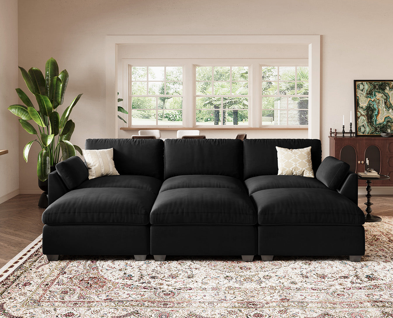 Aluvia 6 Seats Sleeper Sofa