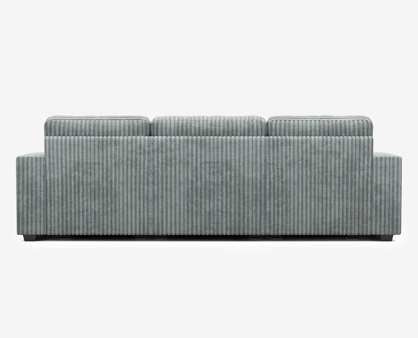 Belffin 3 Seats Oversized Wide-Ribbed Corduroy Sofa