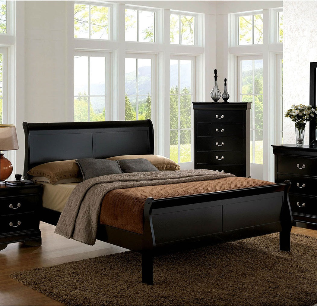 Elegance Sleigh Bed