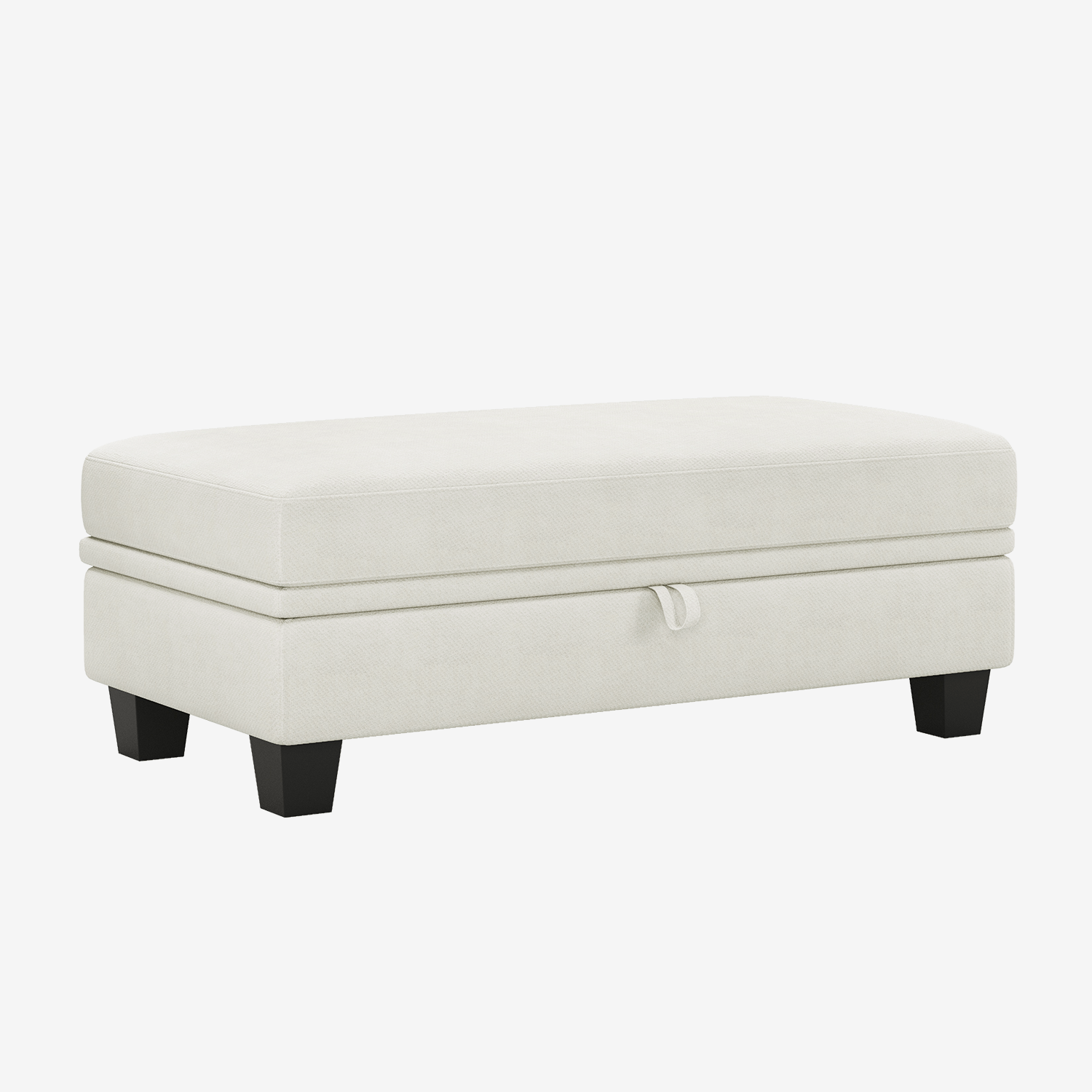 Vesper Modular Chenille Large Ottoman