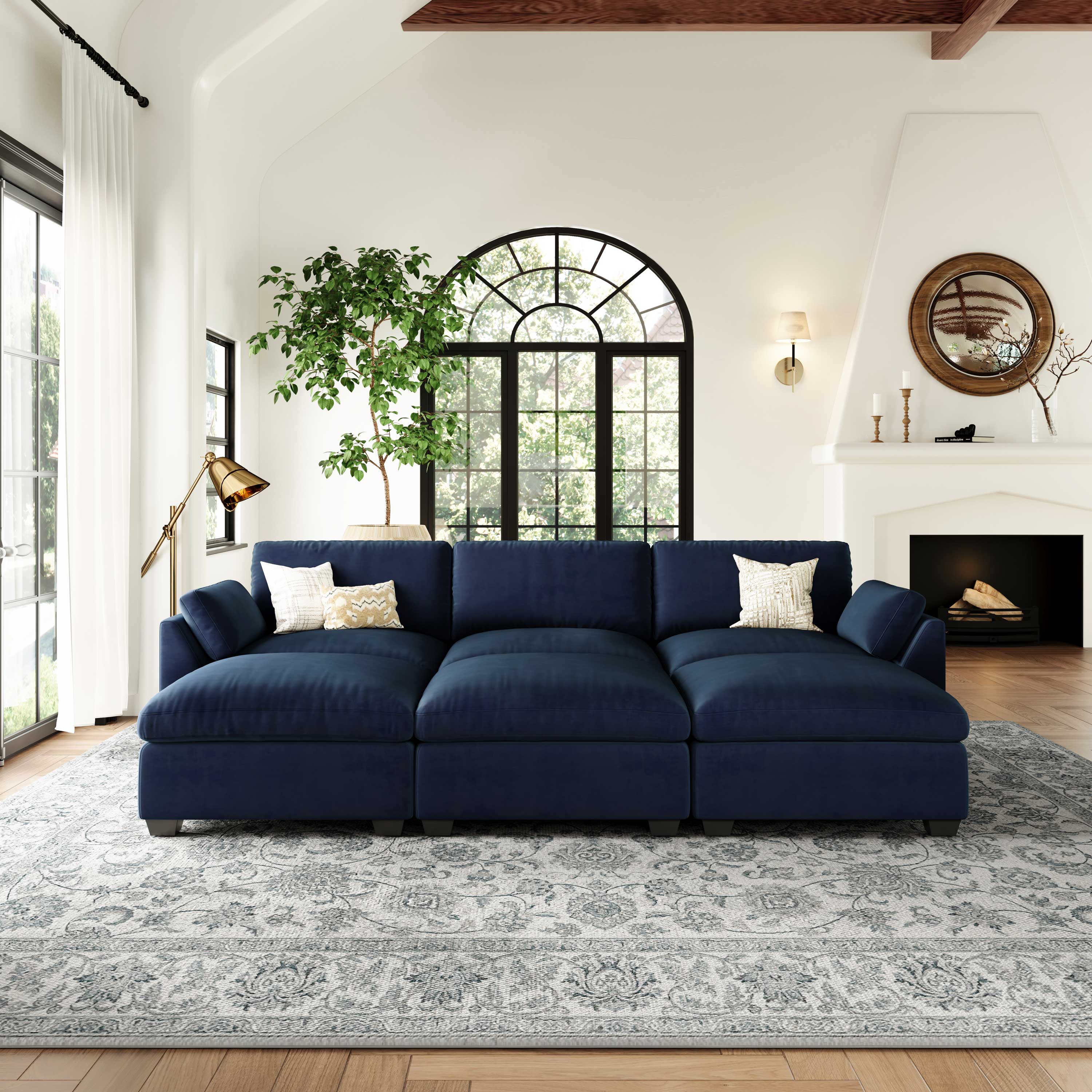 Aluvia 6 Seats Sleeper Sofa