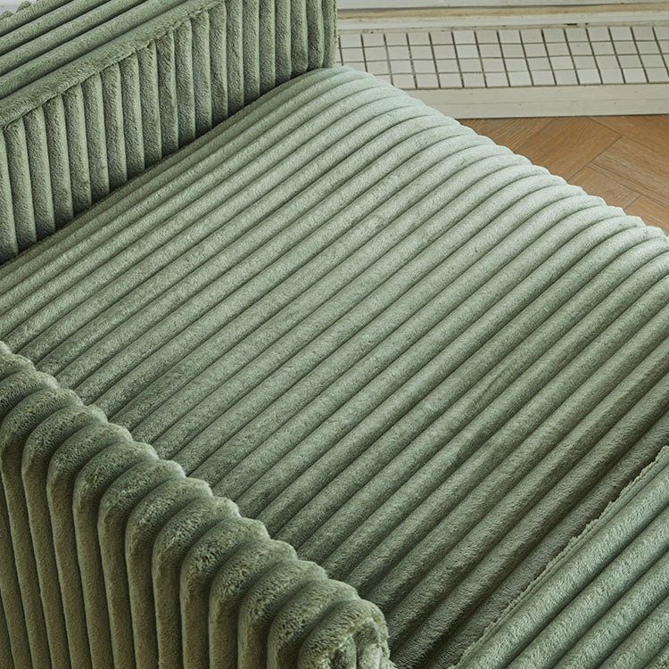 Thara 2 Seats + 4 Sides Oversized Modular Wide-Ribbed Corduroy Loveseat Sofa with Large Storage Seat