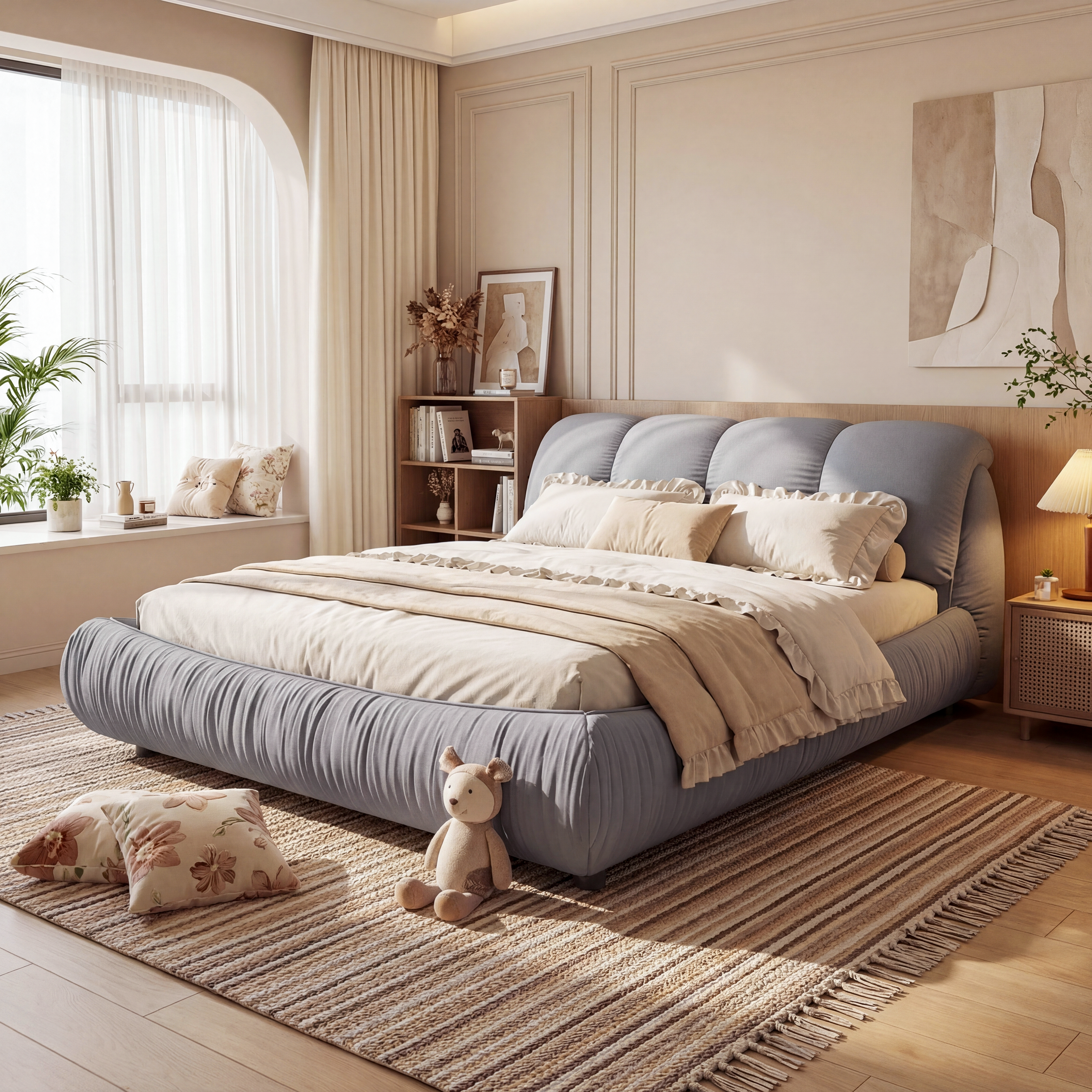 luxury-upholstered-platform-bed