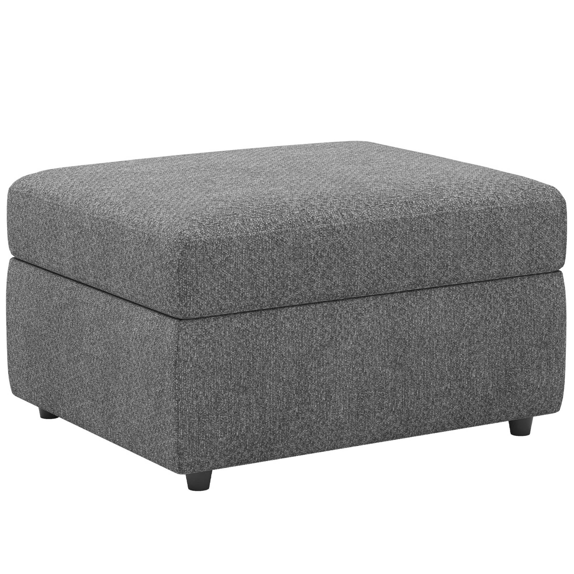 Elva Modular Velvet Ottoman