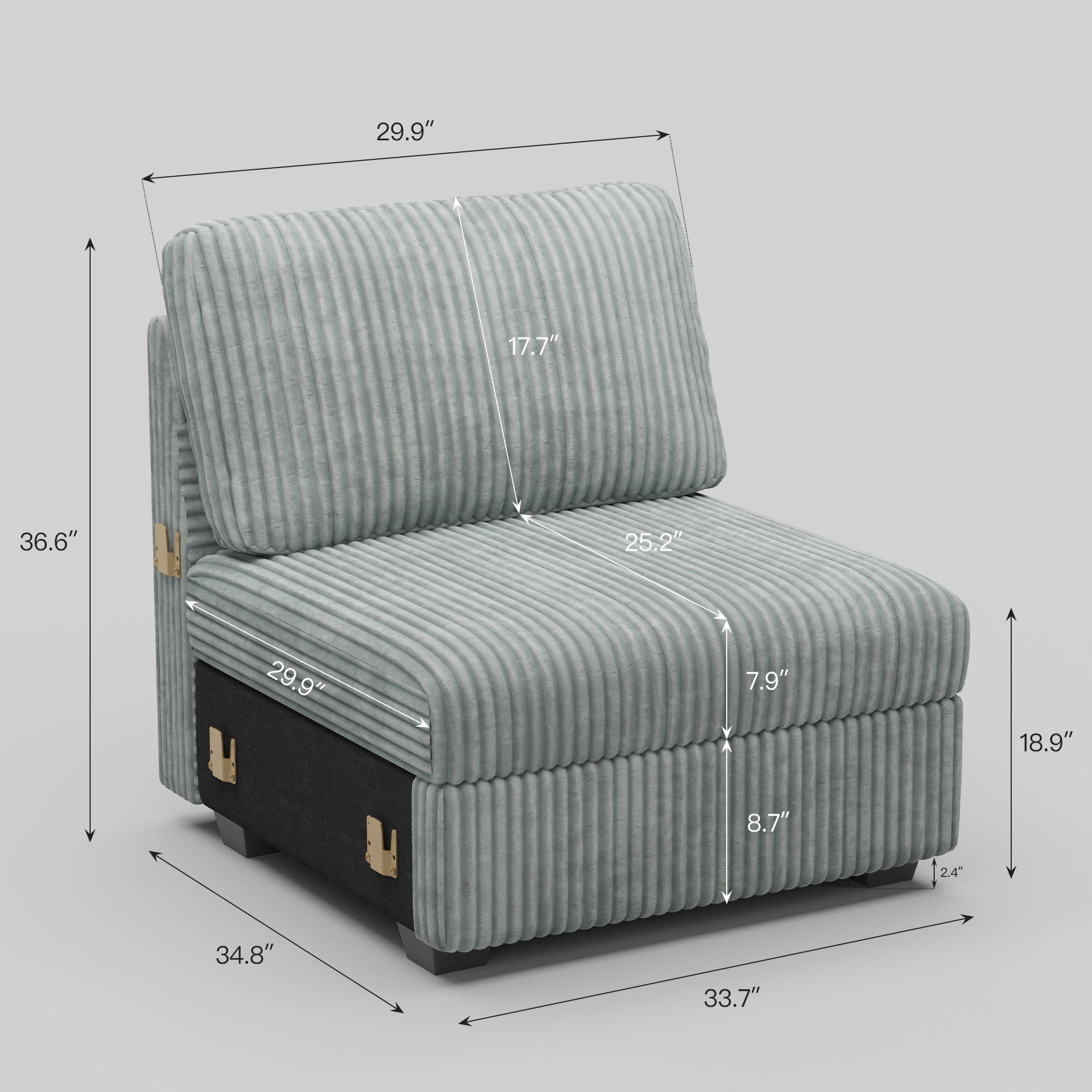 corduroy-frosted-grey-c-single-seat-dimension