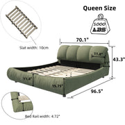 Luxury Upholstered Platform Bed