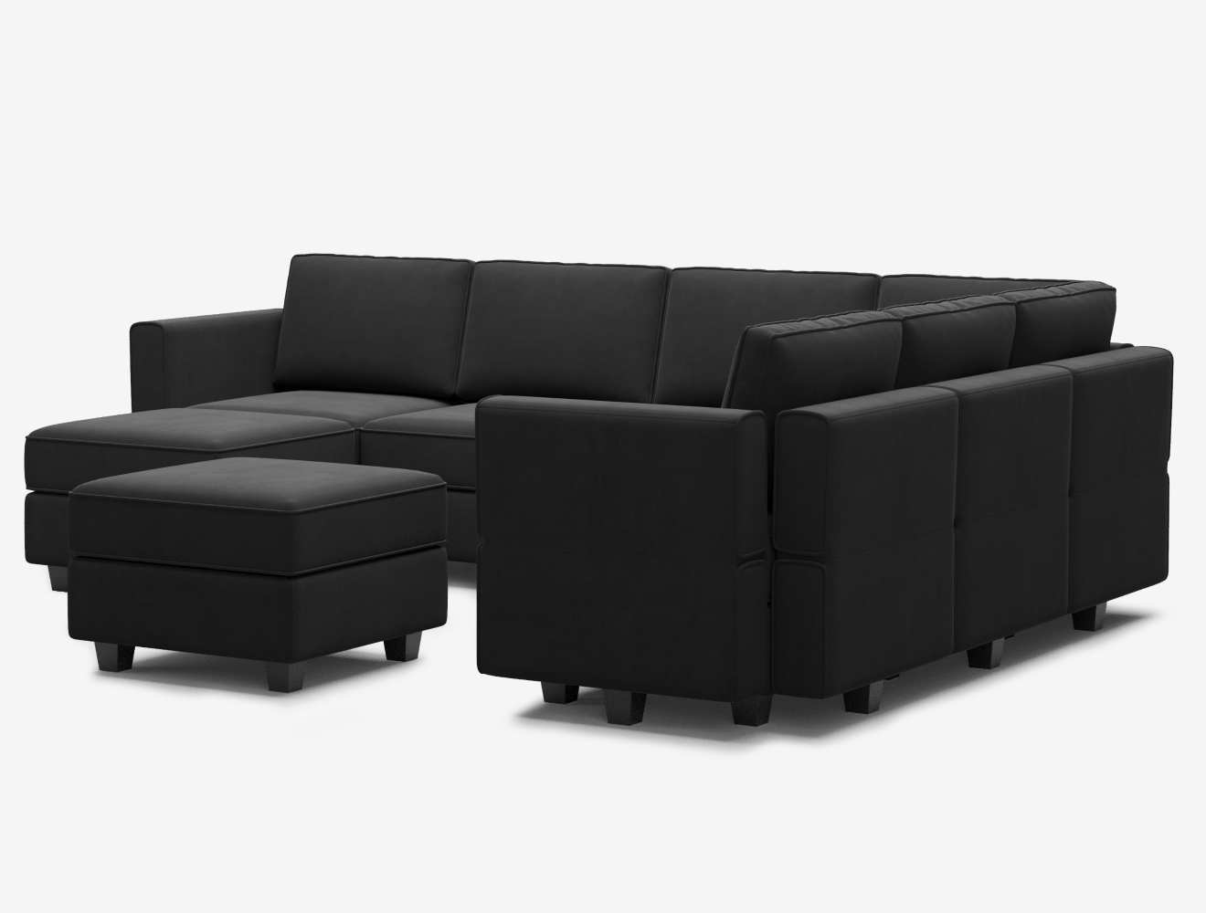 Belffin 7 Seats + 9 Sides Modular Sofa with Storage Seat