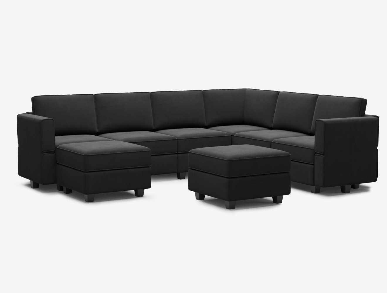 Belffin 7 Seats + 9 Sides Modular Sofa with Storage Seat