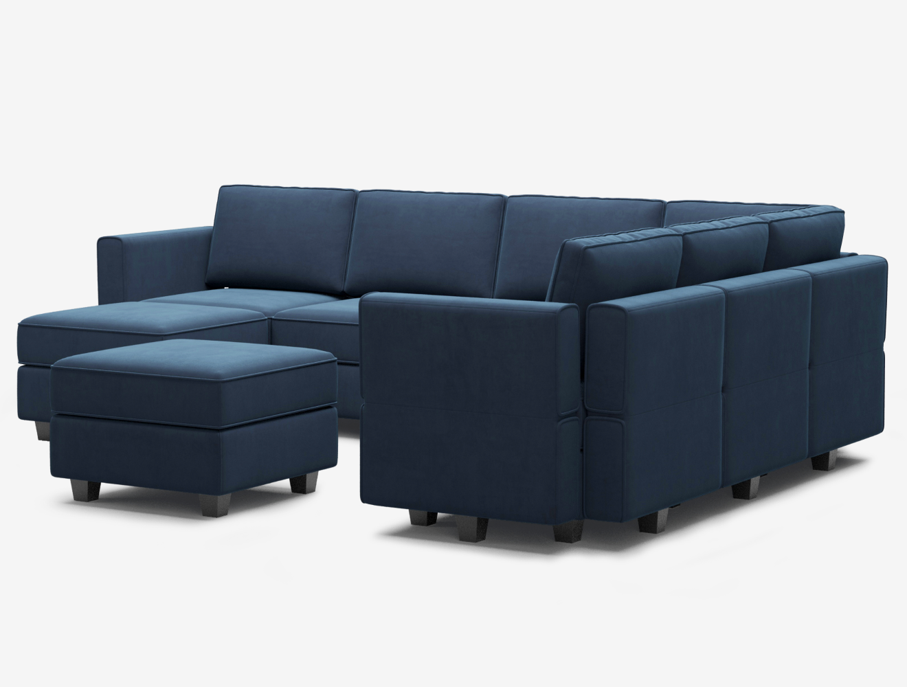 Belffin 7 Seats + 9 Sides Modular Sofa with Storage Seat