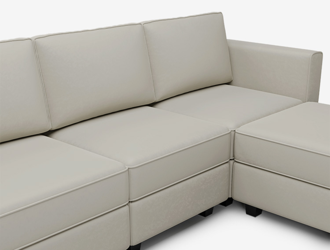 Belffin 7 Seats + 9 Sides Modular Sofa with Storage Seat