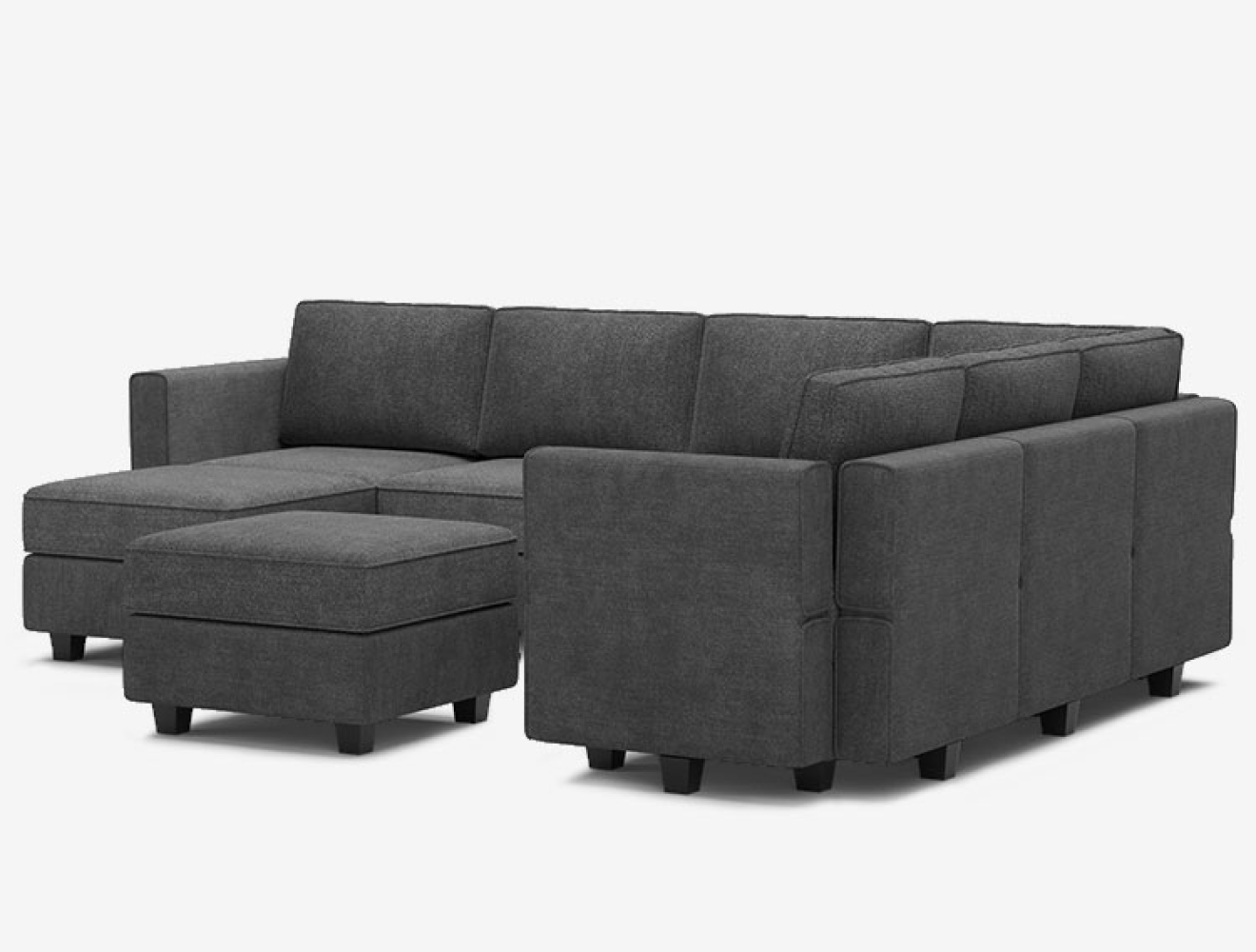 Belffin 7 Seats + 9 Sides Modular Sofa with Storage Seat