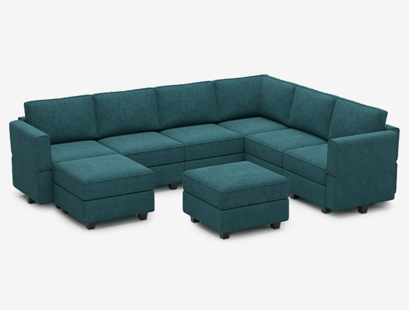 Belffin 7 Seats + 9 Sides Modular Sofa with Storage Seat