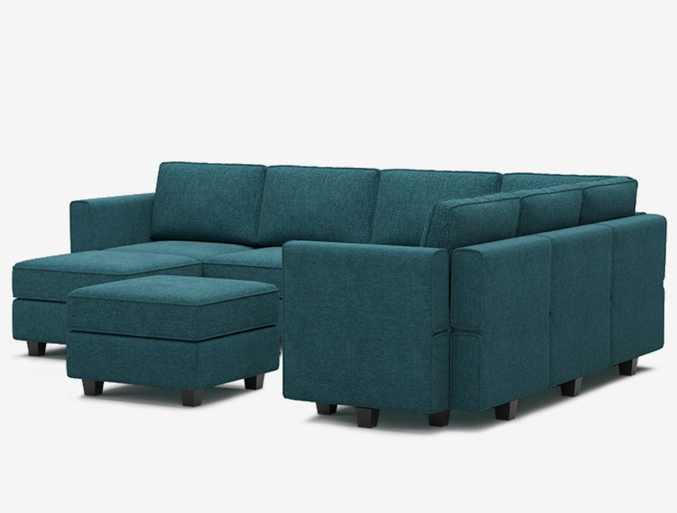 Belffin 7 Seats + 9 Sides Modular Sofa with Storage Seat