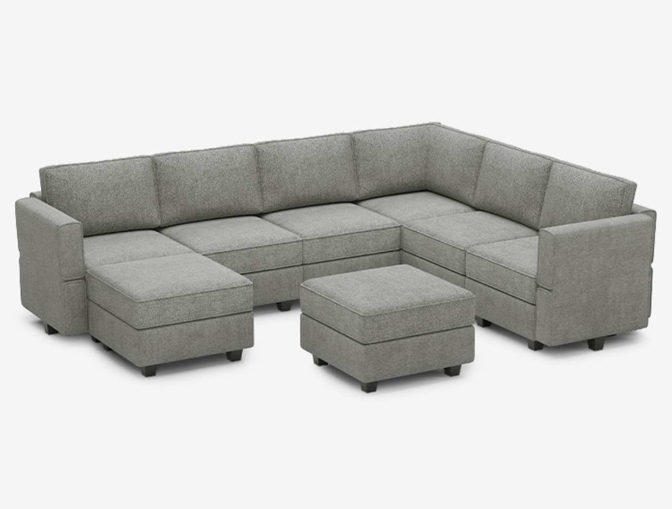 Belffin 7 Seats + 9 Sides Modular Sofa with Storage Seat