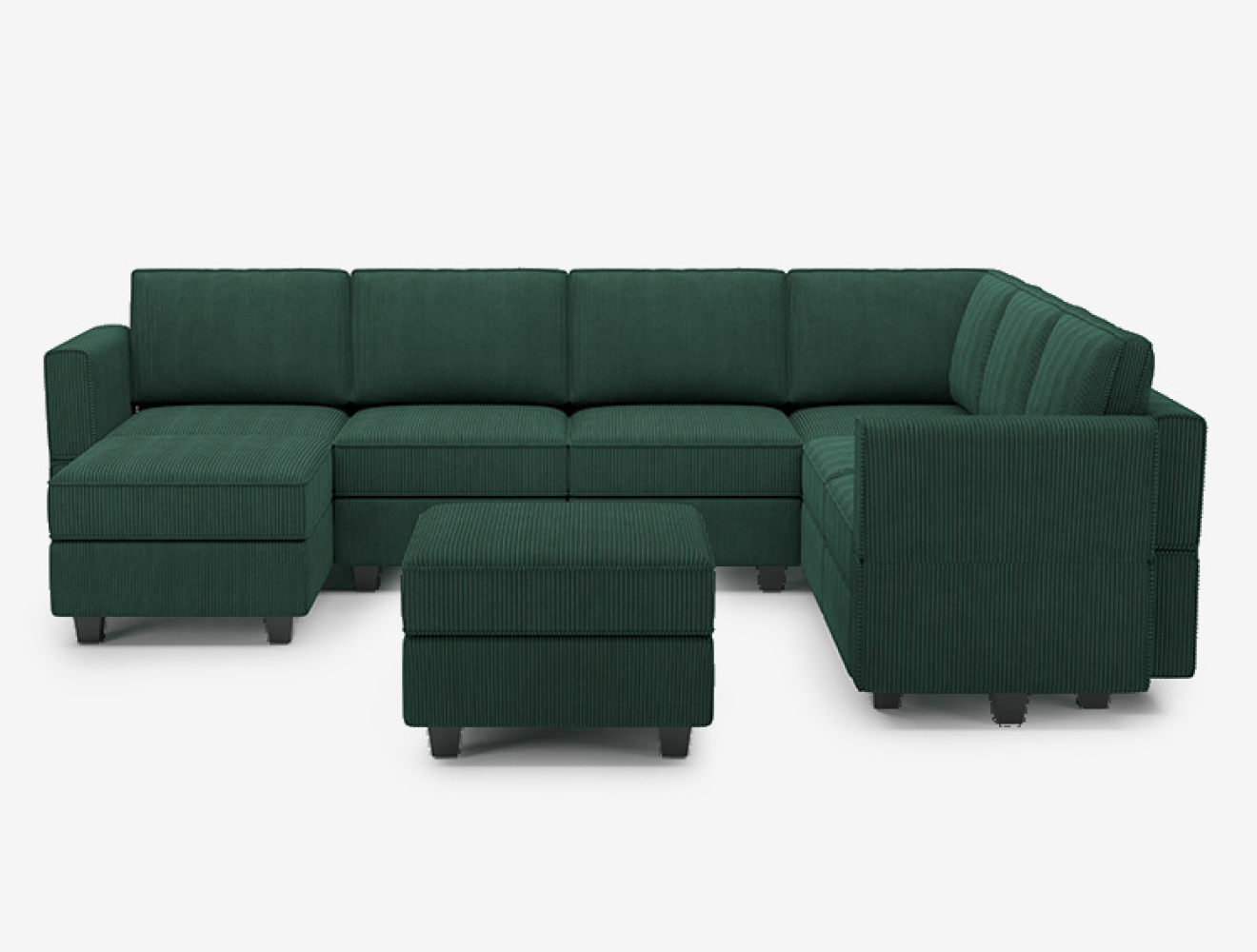 Belffin 7 Seats + 9 Sides Modular Sofa with Storage Seat