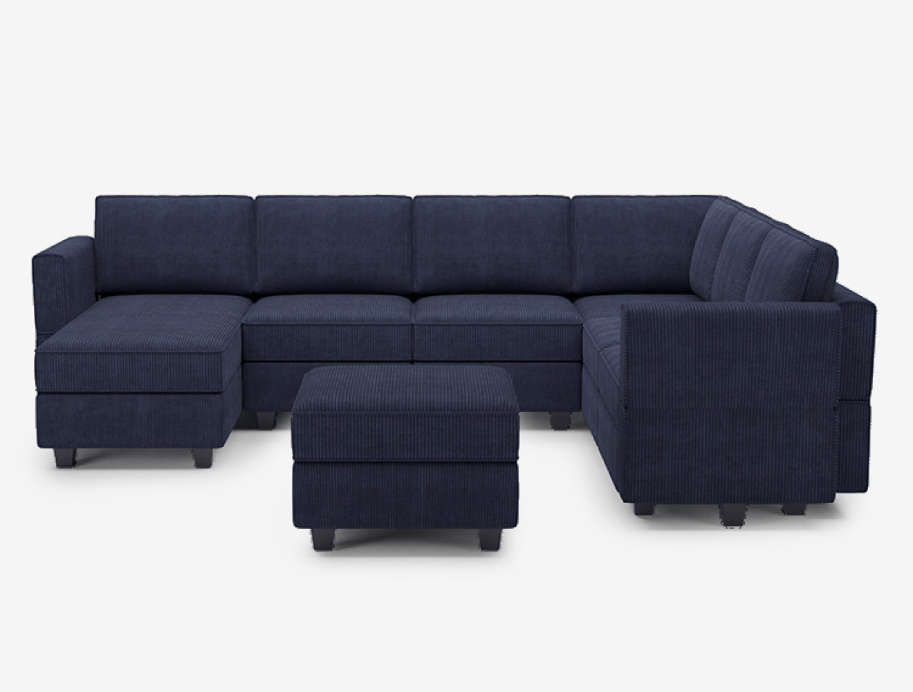 Belffin 7 Seats + 9 Sides Modular Sofa with Storage Seat
