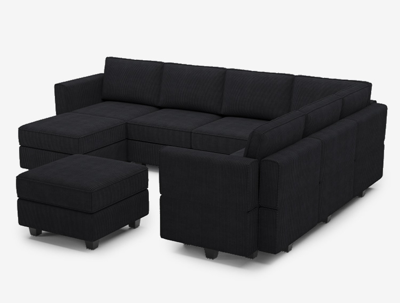 Belffin 7 Seats + 9 Sides Modular Sofa with Storage Seat