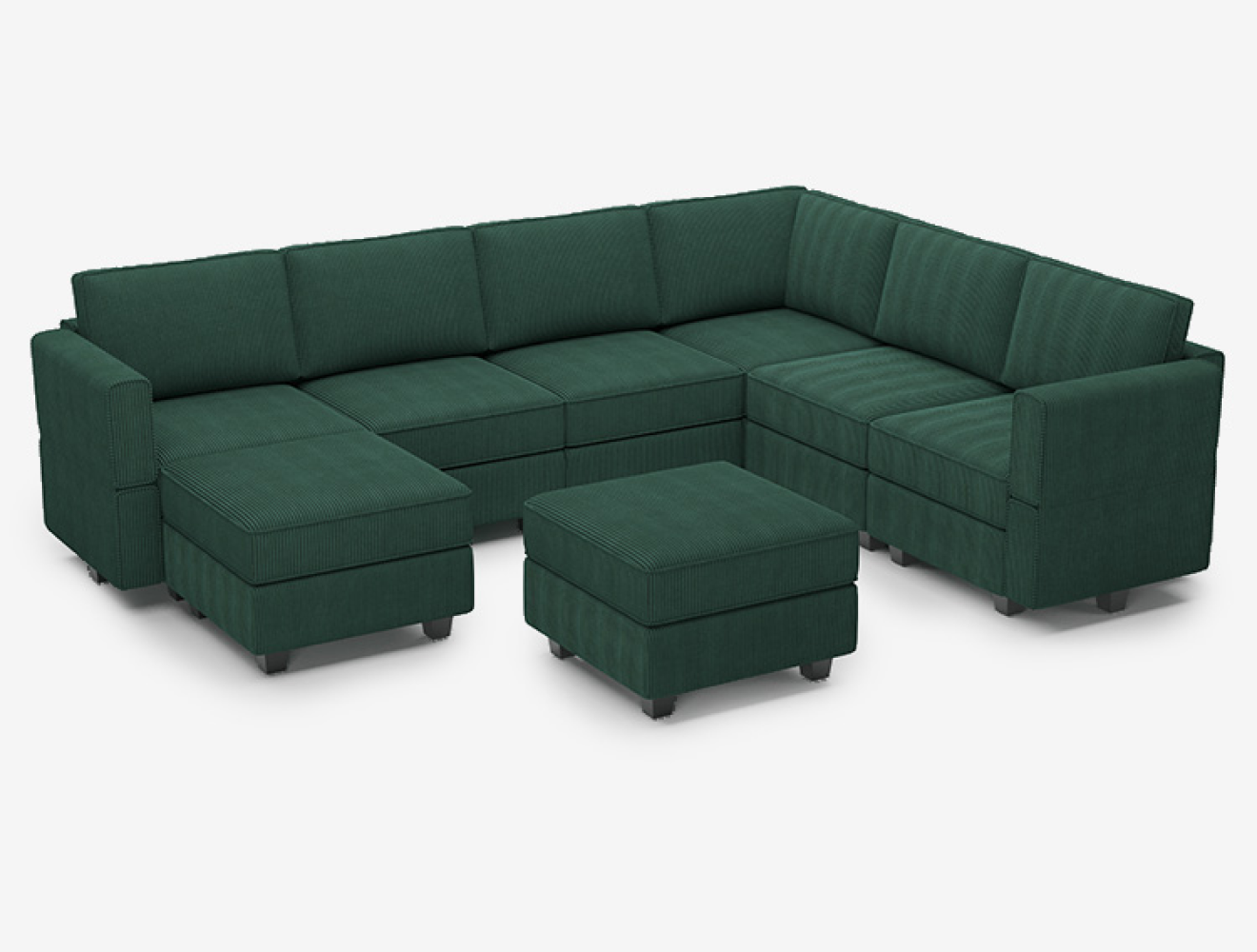 Belffin 7 Seats + 9 Sides Modular Sofa with Storage Seat