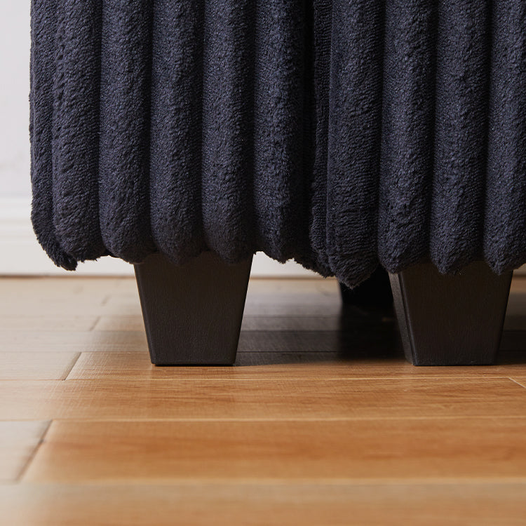 Thara 2 Seats + 4 Sides Oversized Modular Wide-Ribbed Corduroy Loveseat Sofa with Large Storage Seat