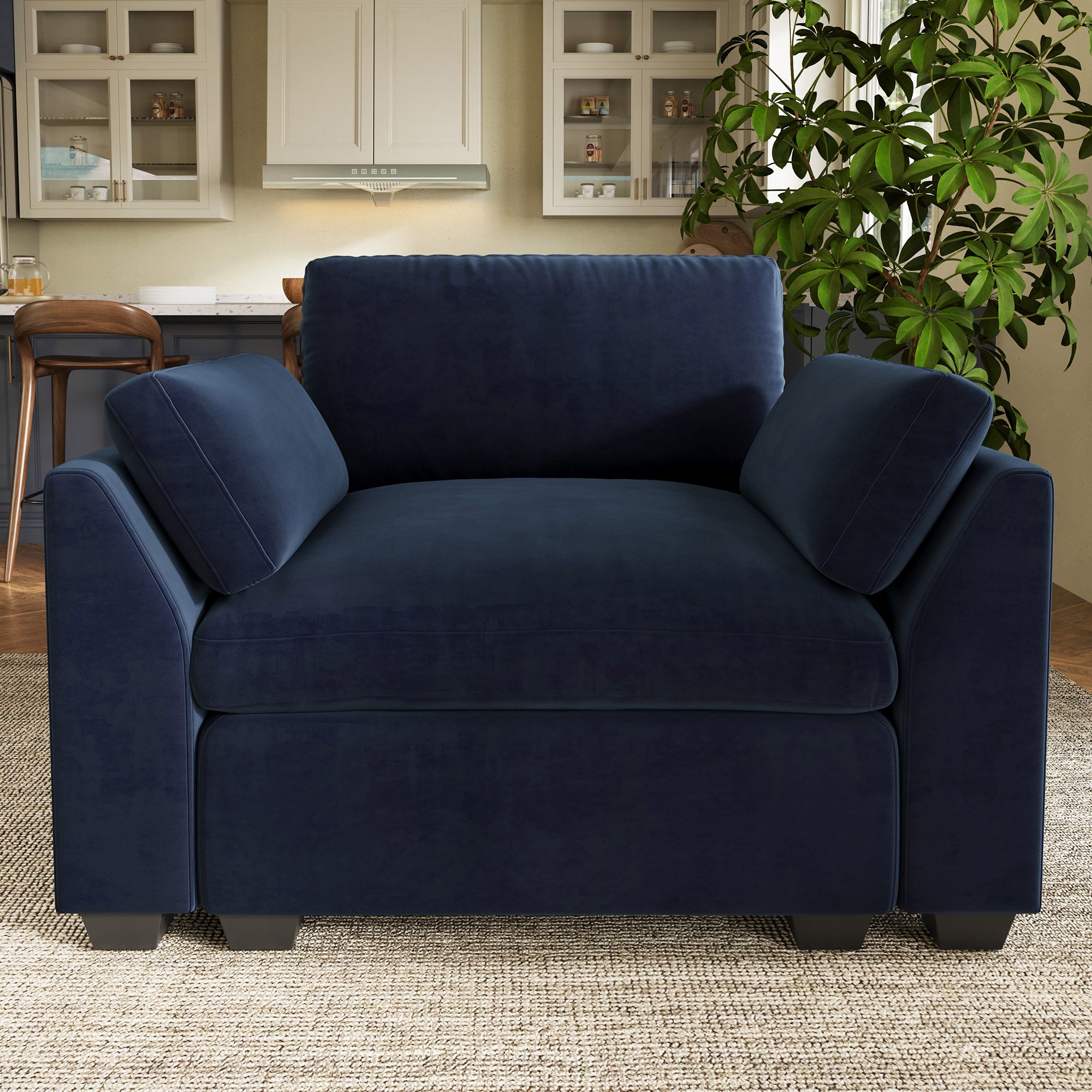 Uteeran Oversized Cloud Single Sofa