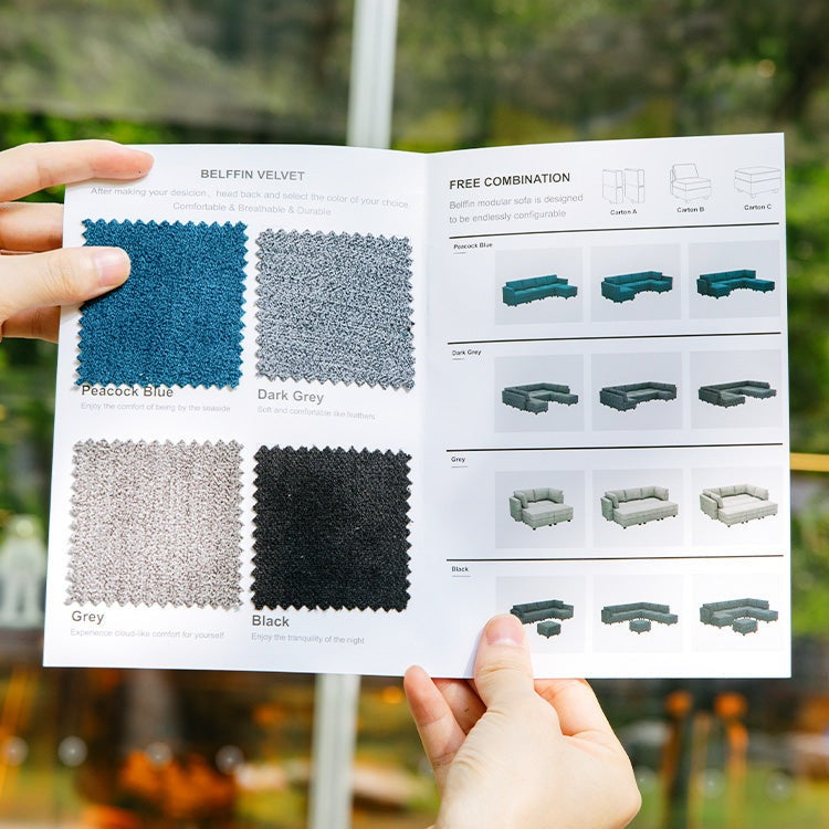 Belffin Terry Fabric Swatch Kit