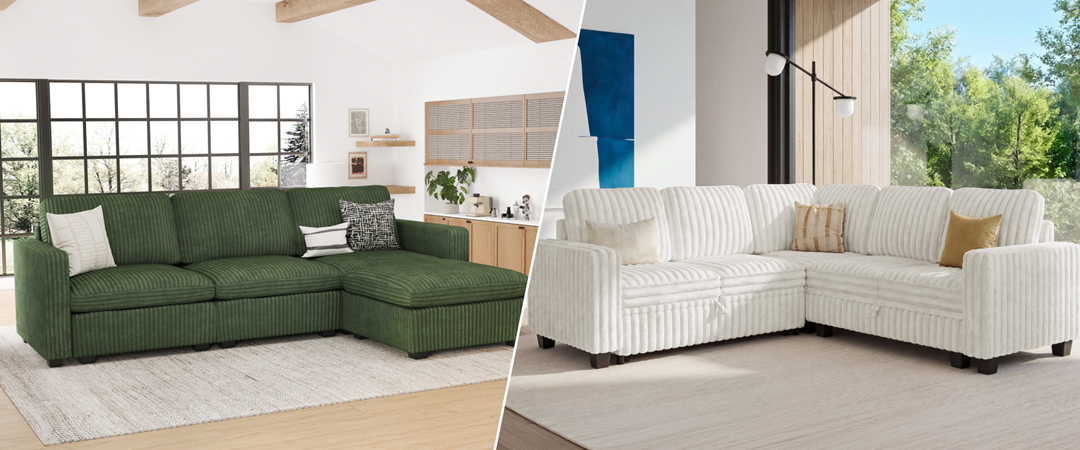 Beige vs Green Sectional Couch: Which Hue is Right for Your Living Space?