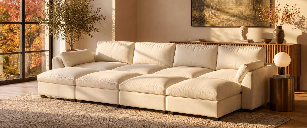 The Oversized Sofa Guide: Deep Seats, Extra Room, and Perfect Fit