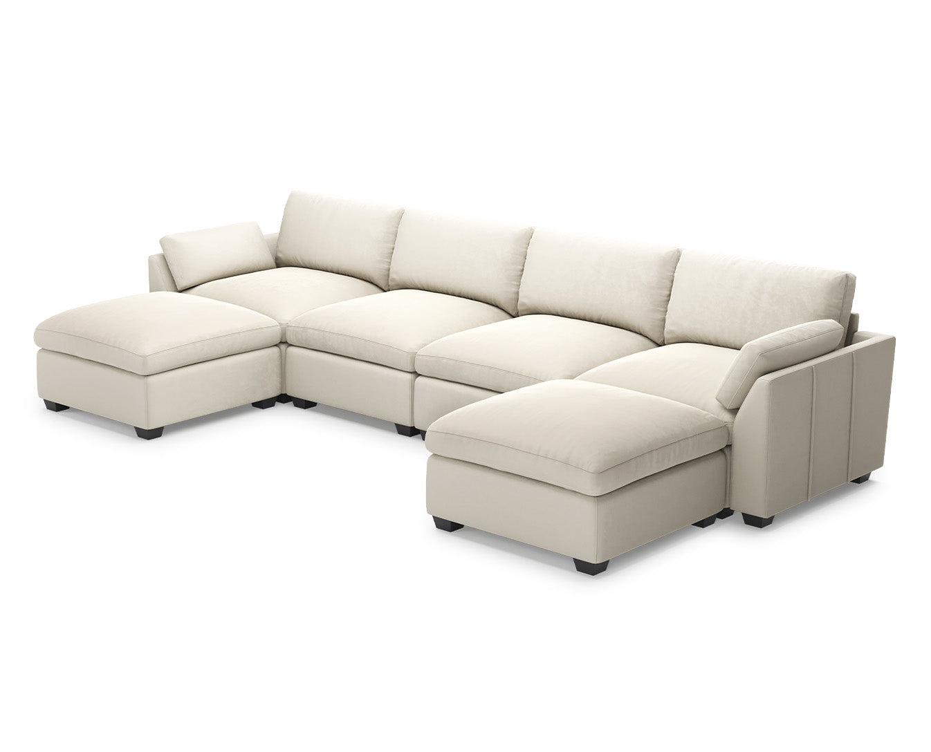 Uteeran Oversized 4 Seats Sofa