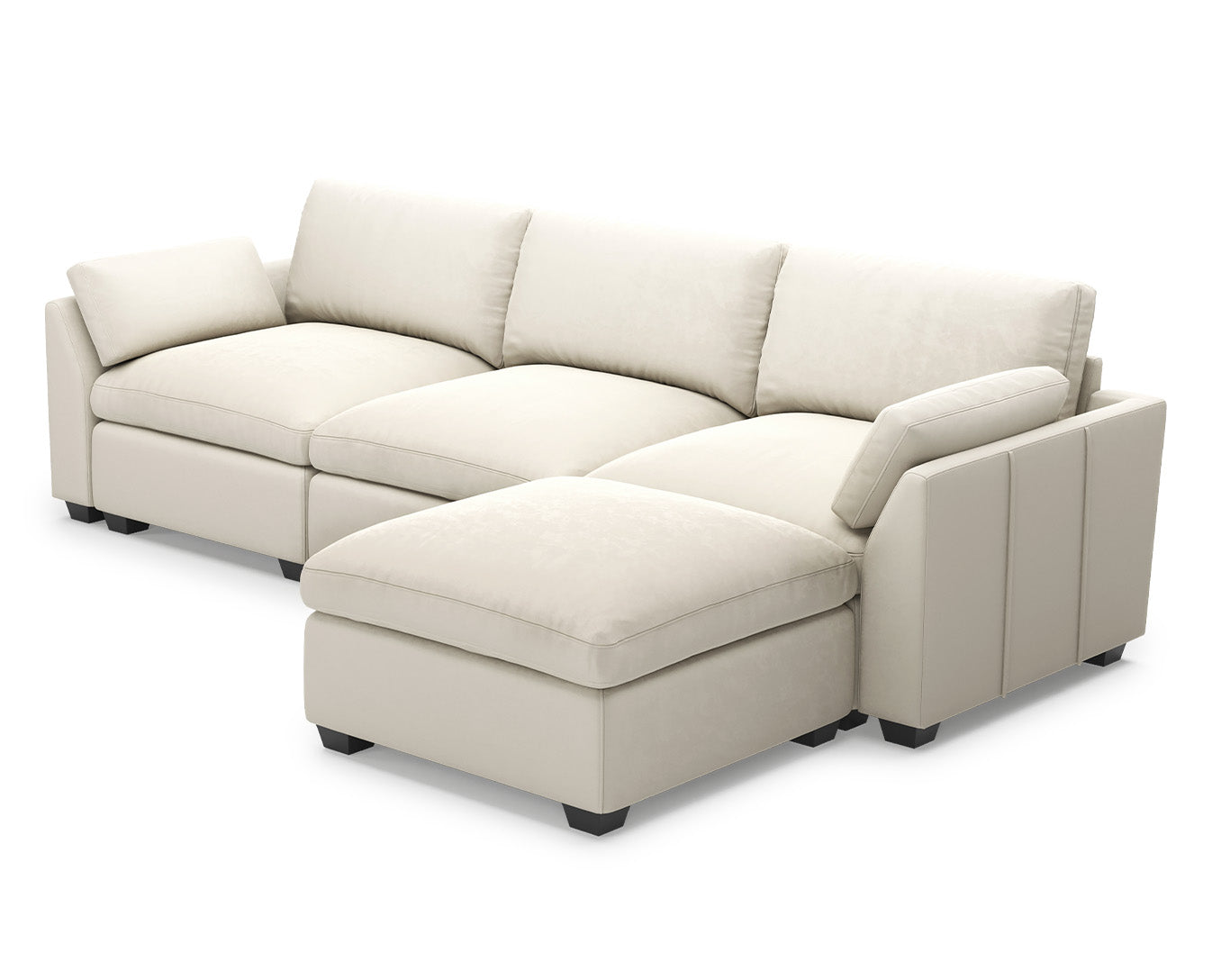 Uteeran Oversized 3 Seats Sofa