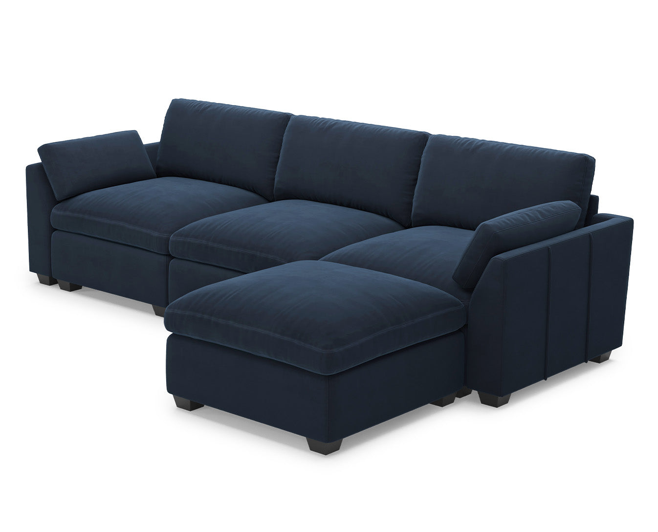 Uteeran Oversized 3 Seats Sofa