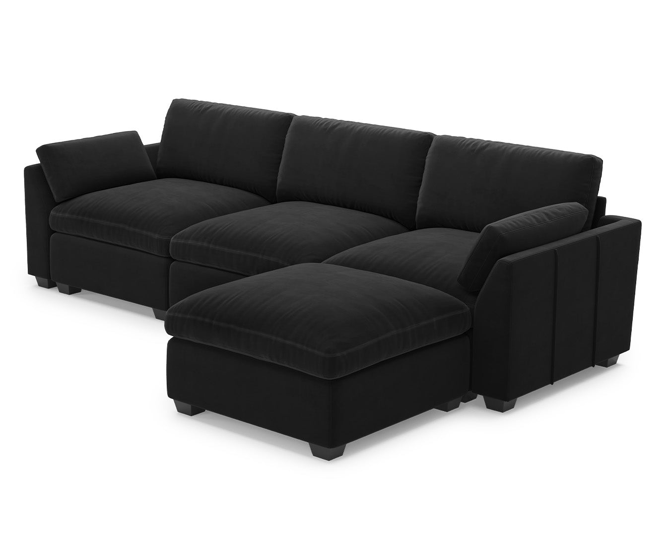 Uteeran Oversized 3 Seats Sofa