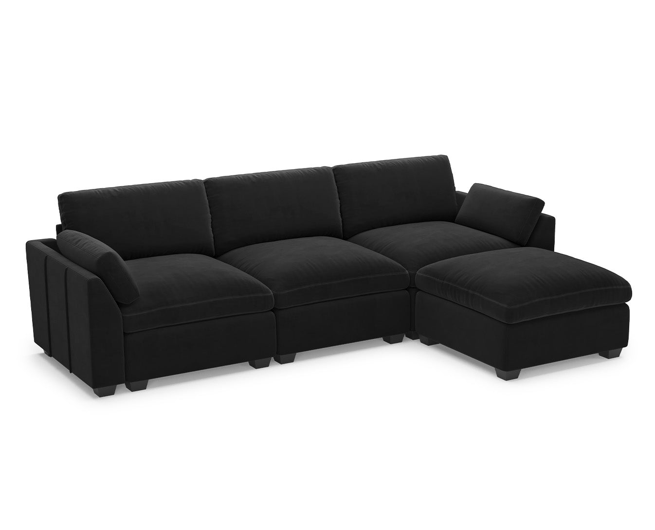 Uteeran Oversized 3 Seats Sofa