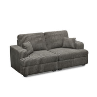 Mink-Brown-/-Corduroy-Loveseat