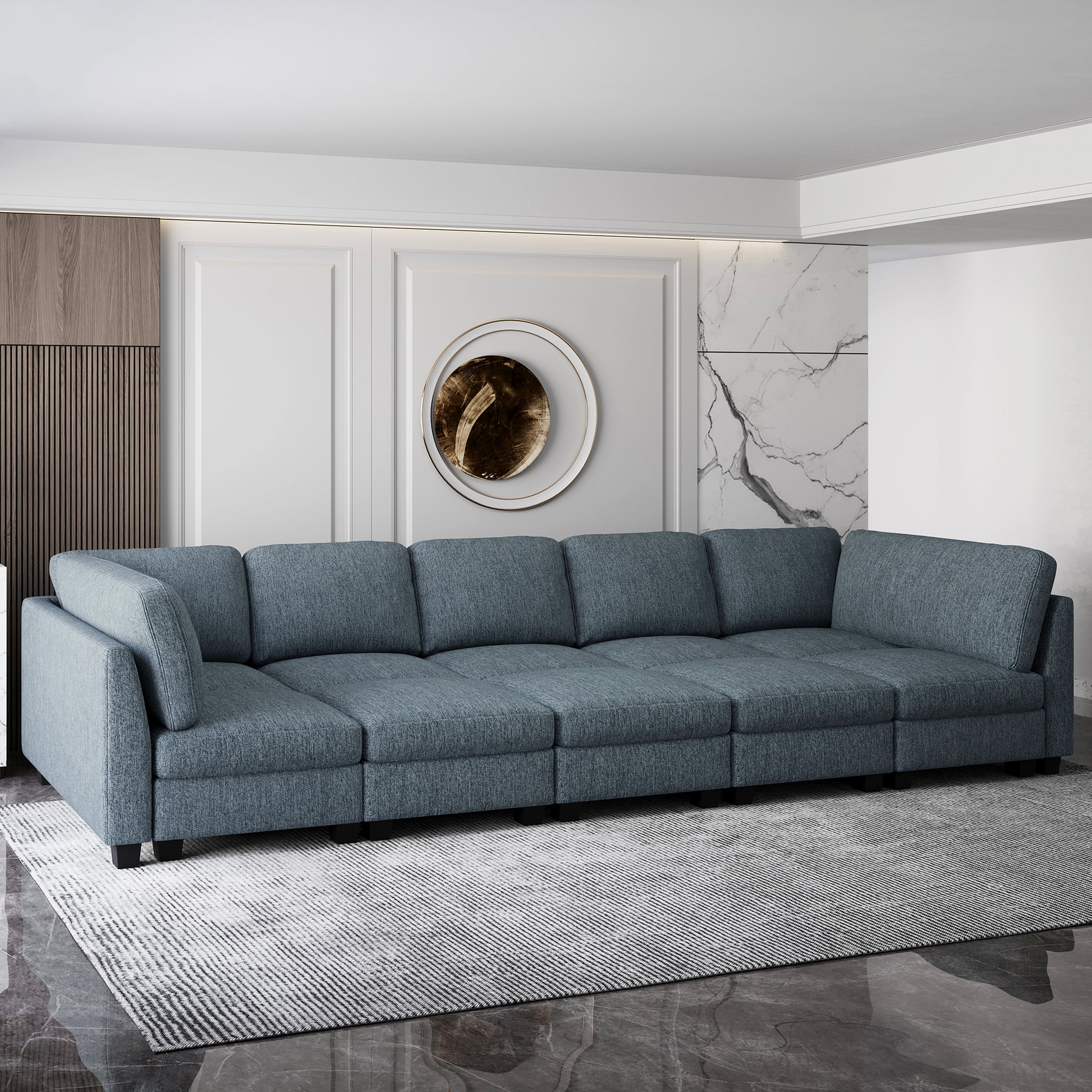 Terry-Bluish-Grey-136-Inch-Sleeper-Sofa