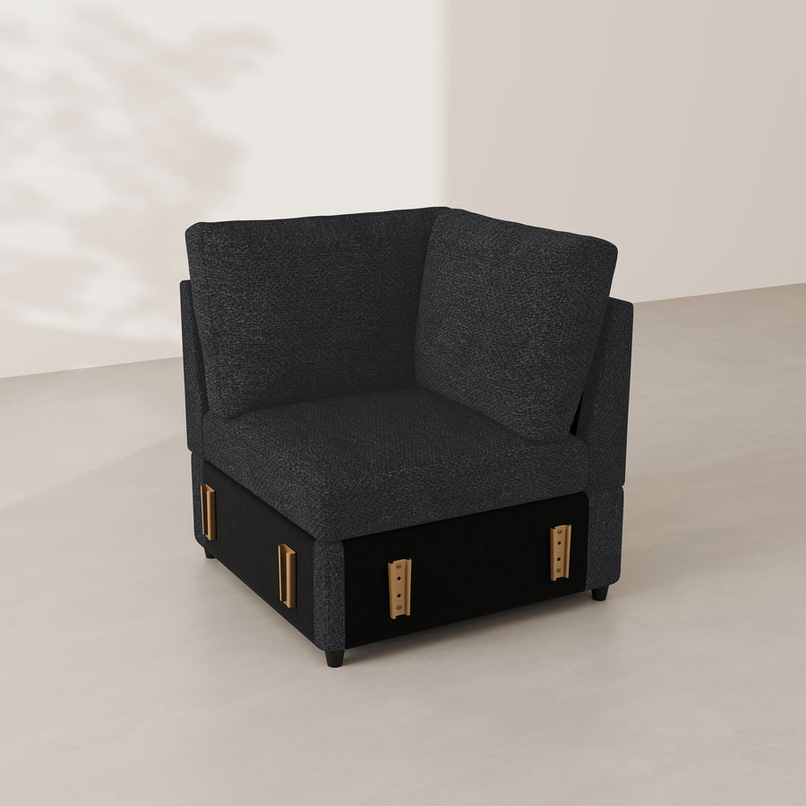 Graphite-Grey-/-Chenille-Module-Corner-Seat