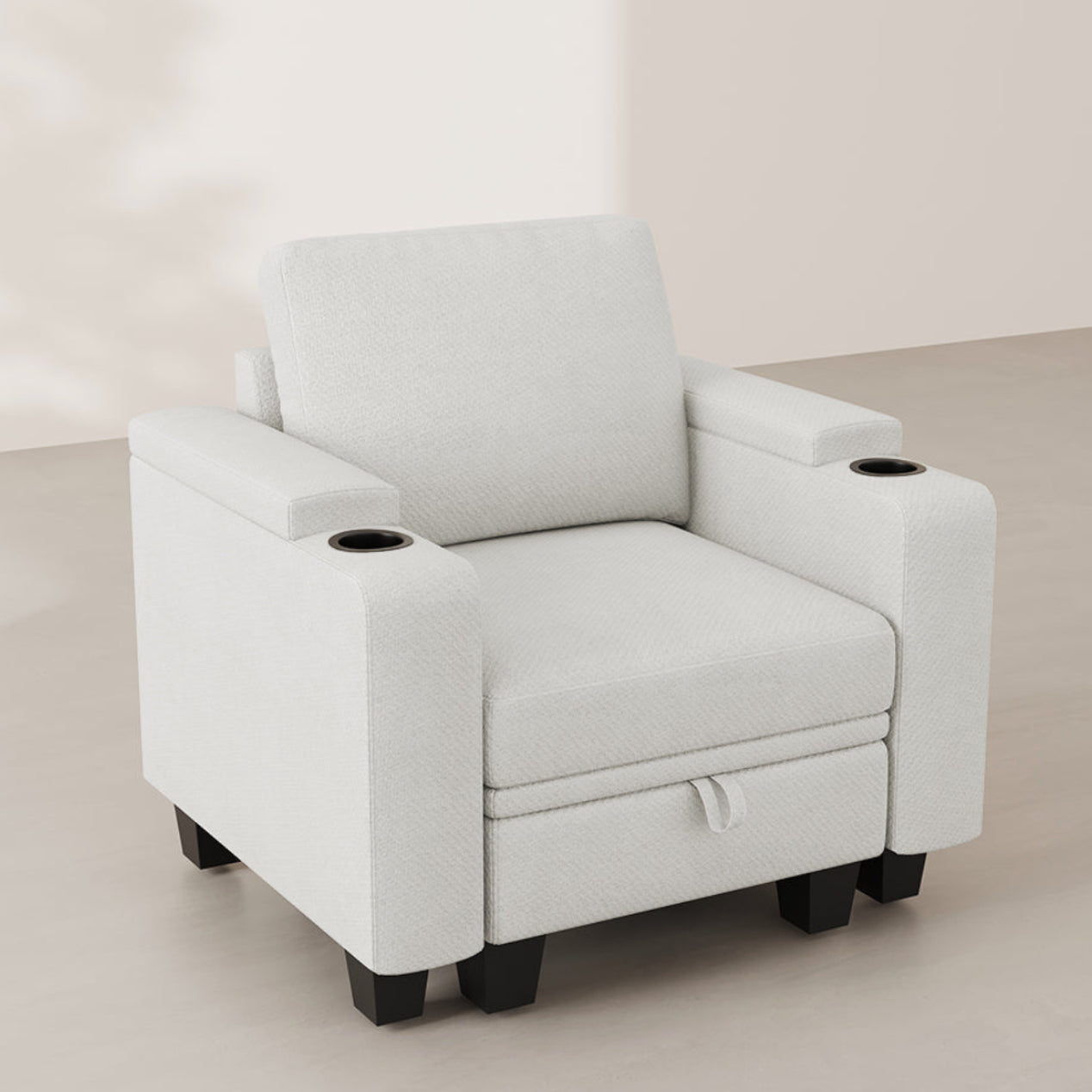 Misty-White-/-Chenille-Chair