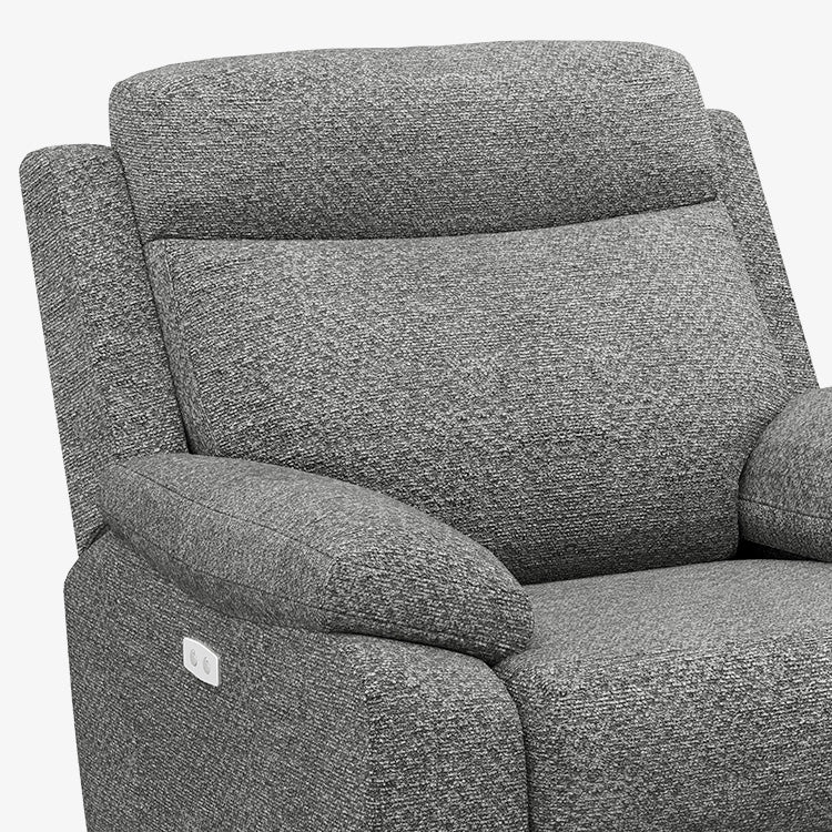 Belffin Modern Chenille Power Recliner