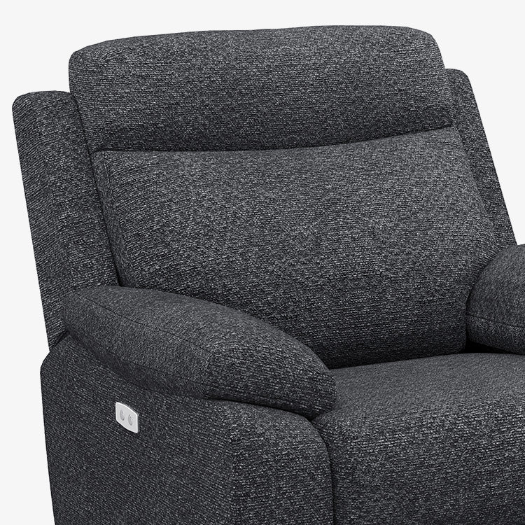 Belffin Modern Chenille Power Recliner