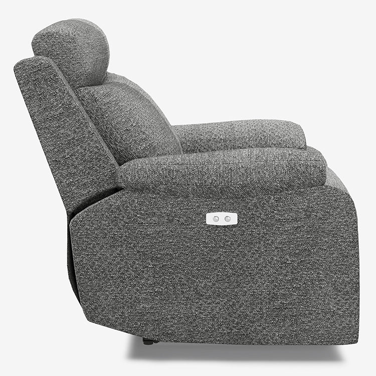 Belffin Modern Chenille Power Recliner