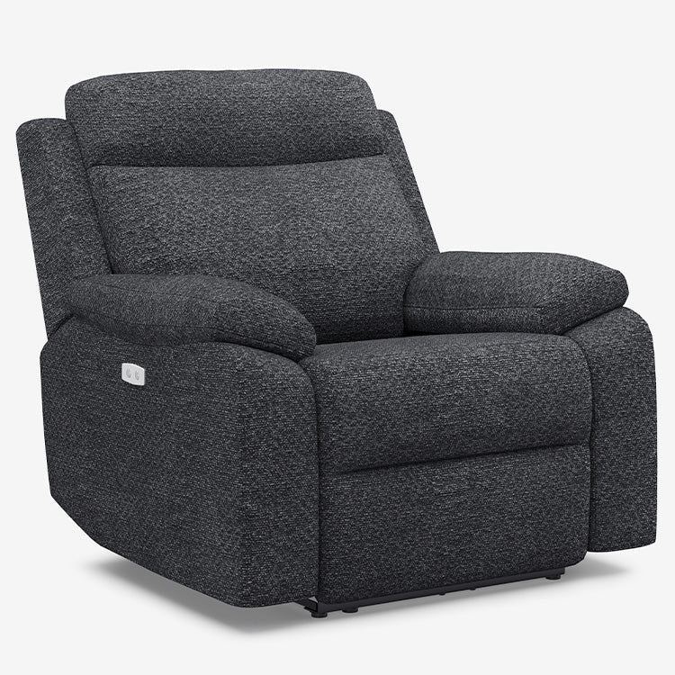 Belffin Modern Chenille Power Recliner