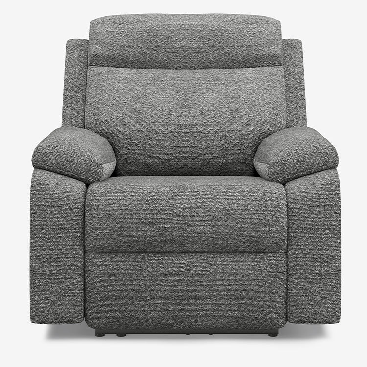 Belffin Modern Chenille Power Recliner