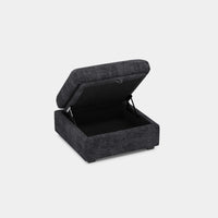 Graphite-Grey-/-Chenille-Module-Ottoman