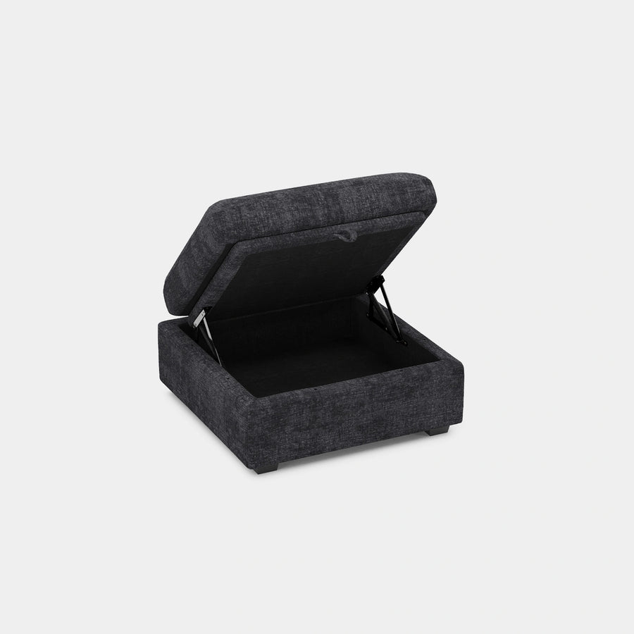 Graphite-Grey-/-Chenille-Module-Ottoman