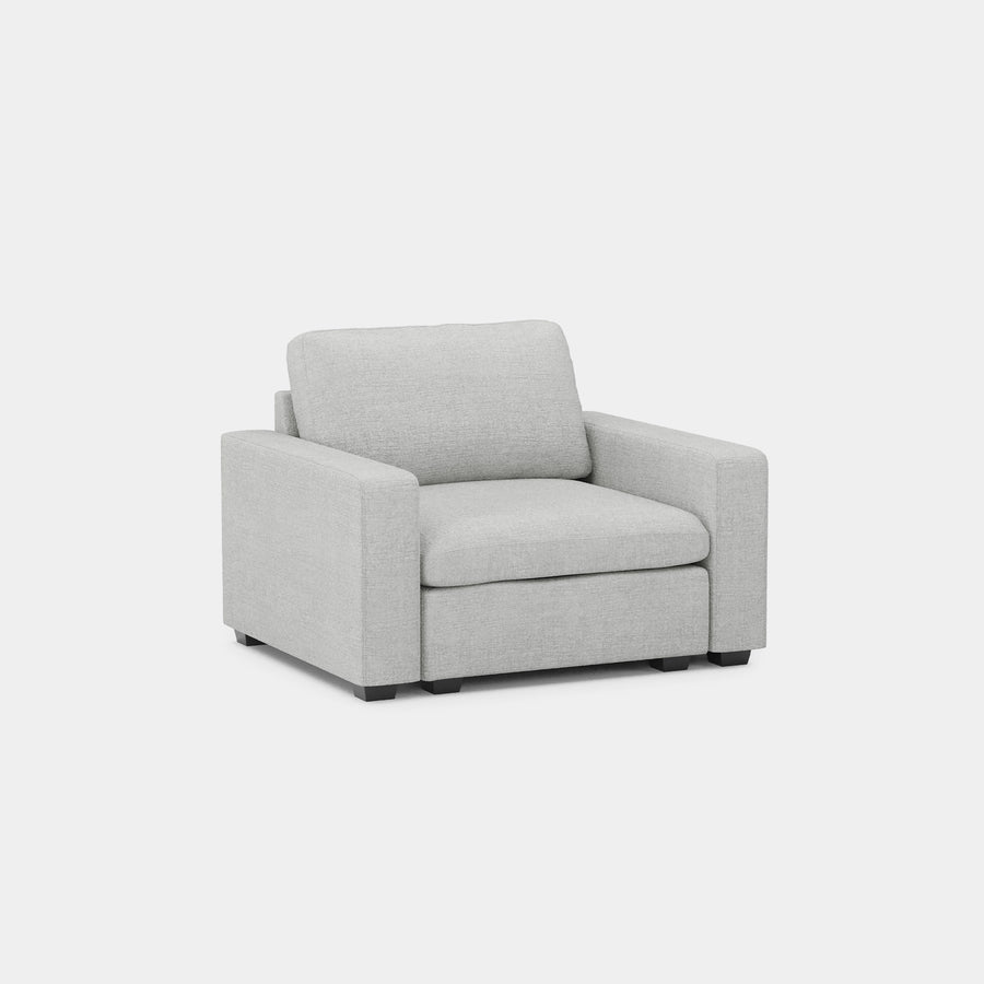 Cloud-Grey-/-Chenille-Armchair