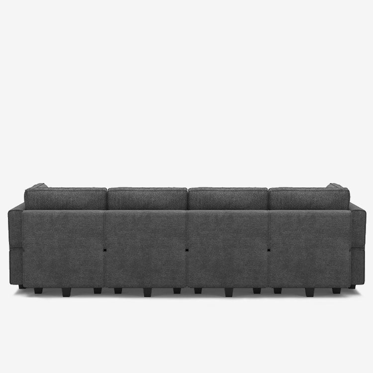 Belffin 6 Seats + 8 Sides  Modular Terry Sofa with Storage Seat