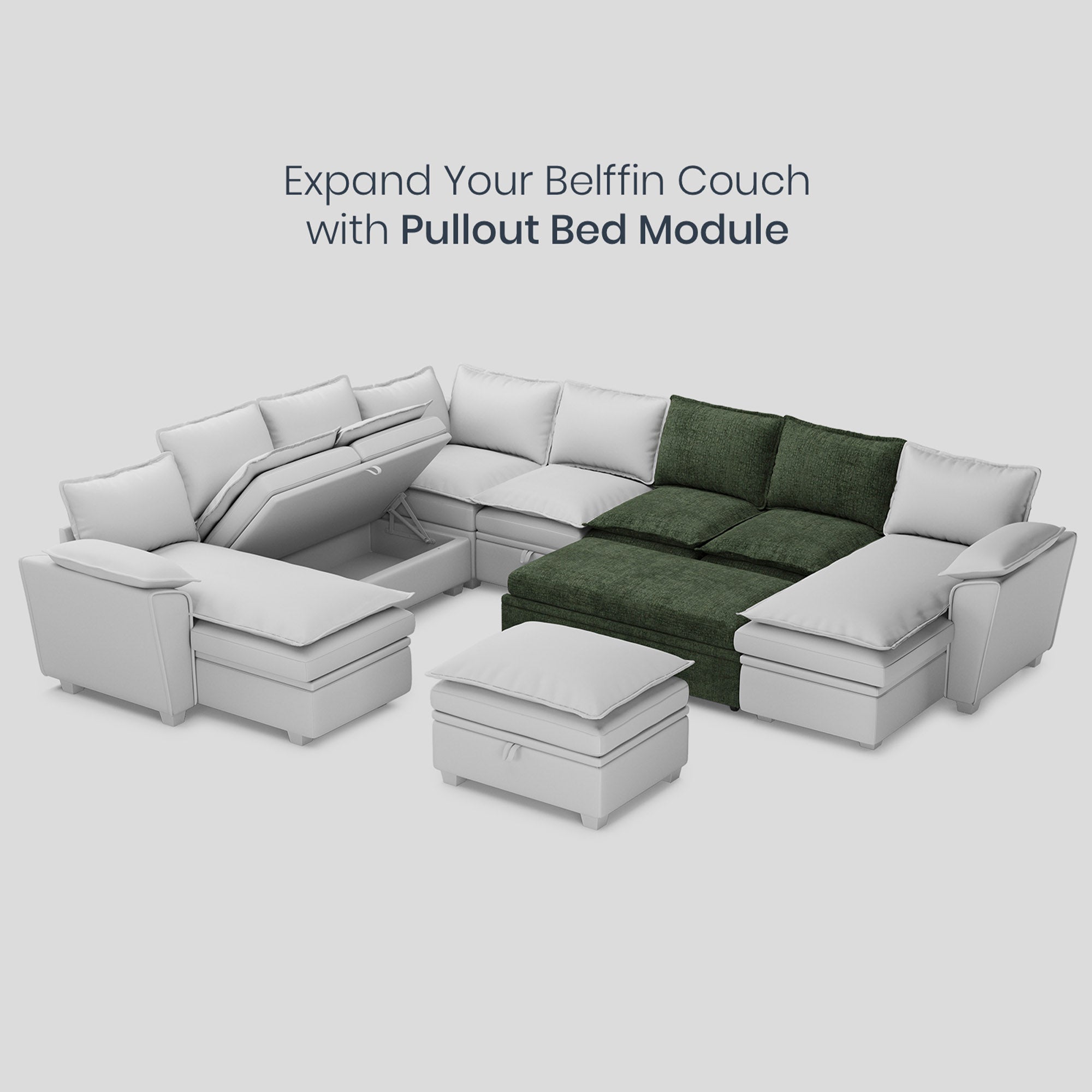 chenille-moss-green-G-Pullout-Bed